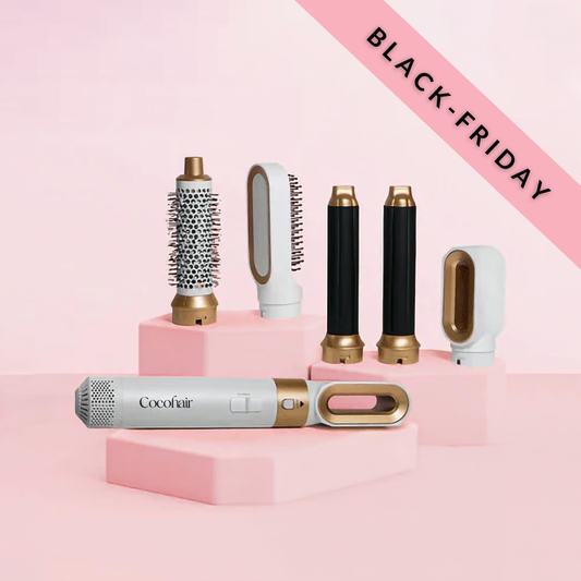 Cocostyler Pro 5 en 1 | Sécher, Boucler, Lisser et Volumiser