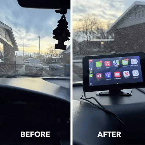 Autoradio 7" sans Fil CarPlay & Android Auto (Dash Mount)