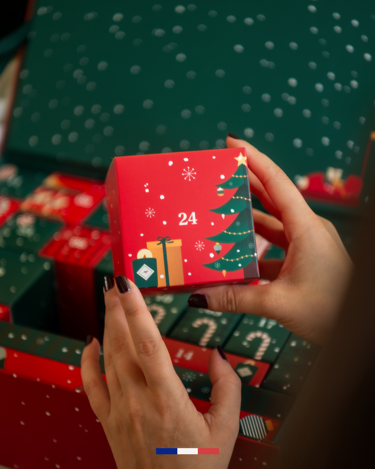 Calendrier de l'Avent 2025 - 24 cases