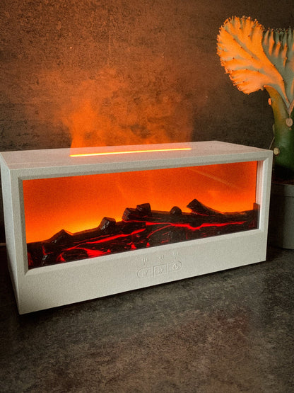 Le Diffuseur d'Ambiance BlazeBreath™ : Effet Cheminée 3D Apaisant