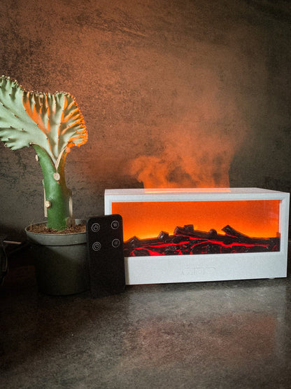 Le Diffuseur d'Ambiance BlazeBreath™ : Effet Cheminée 3D Apaisant