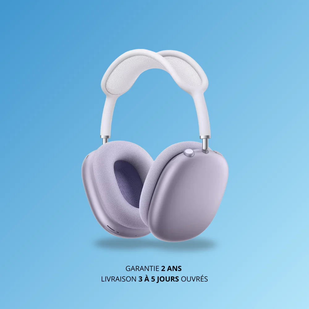 Le Casque Audio Bluetooth Aurora | ANC, 30h d'Autonomie & Son HD