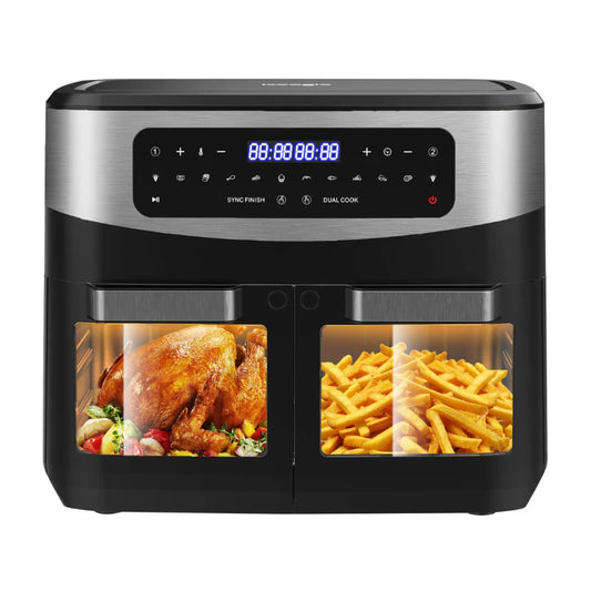 AirFryer | Double Compartiment 12L | Cuisson Croustillante et Saine