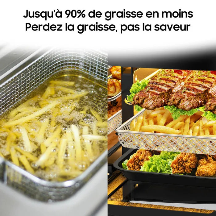 AirFryer | Double Compartiment 12L | Cuisson Croustillante et Saine